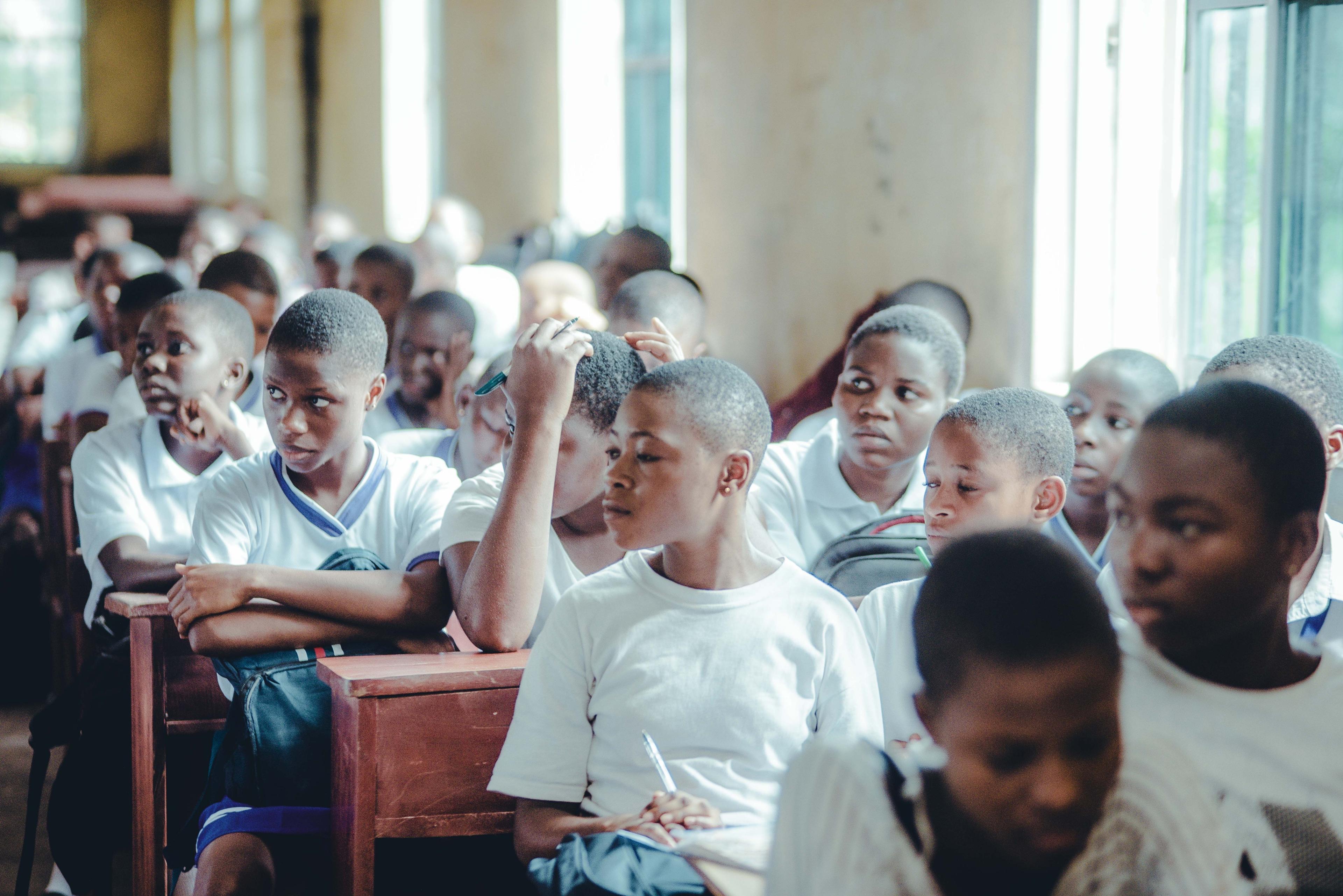 Students in classroom